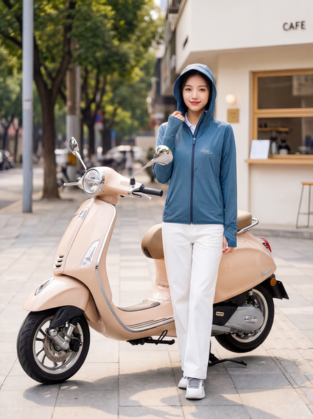 Áo chống nắng nữ 1 mặt dáng ngắn Tezo - 23ACNN005