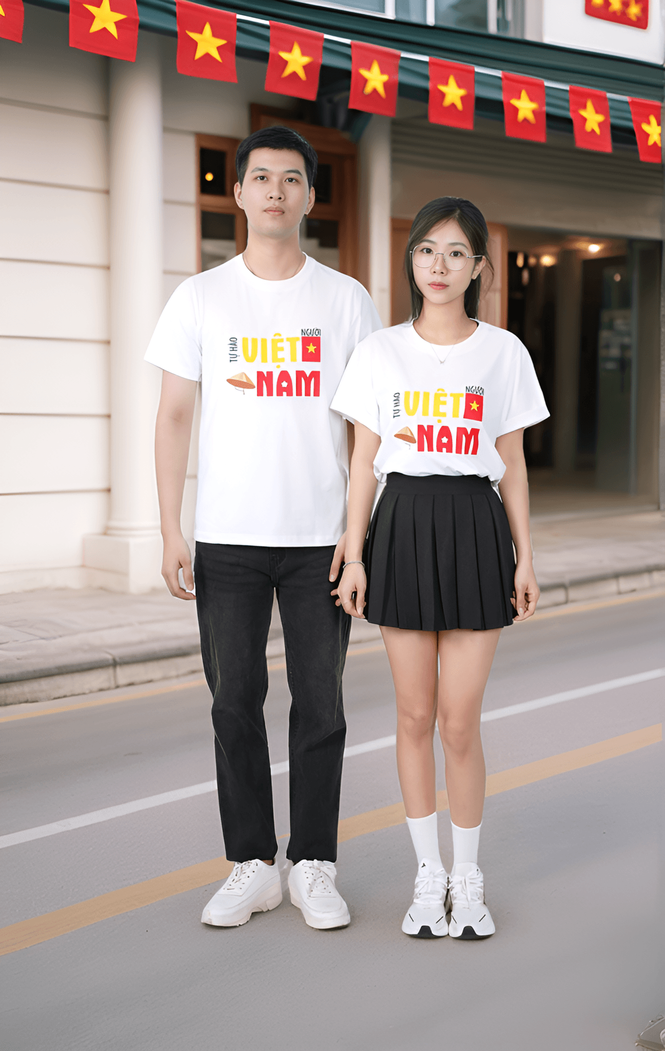 Áo phông Free size Việt Nam 3 Tezo - 25APOH051TRT