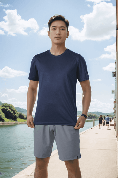 Áo phông nam cổ tròn Tezo - 25APOT035