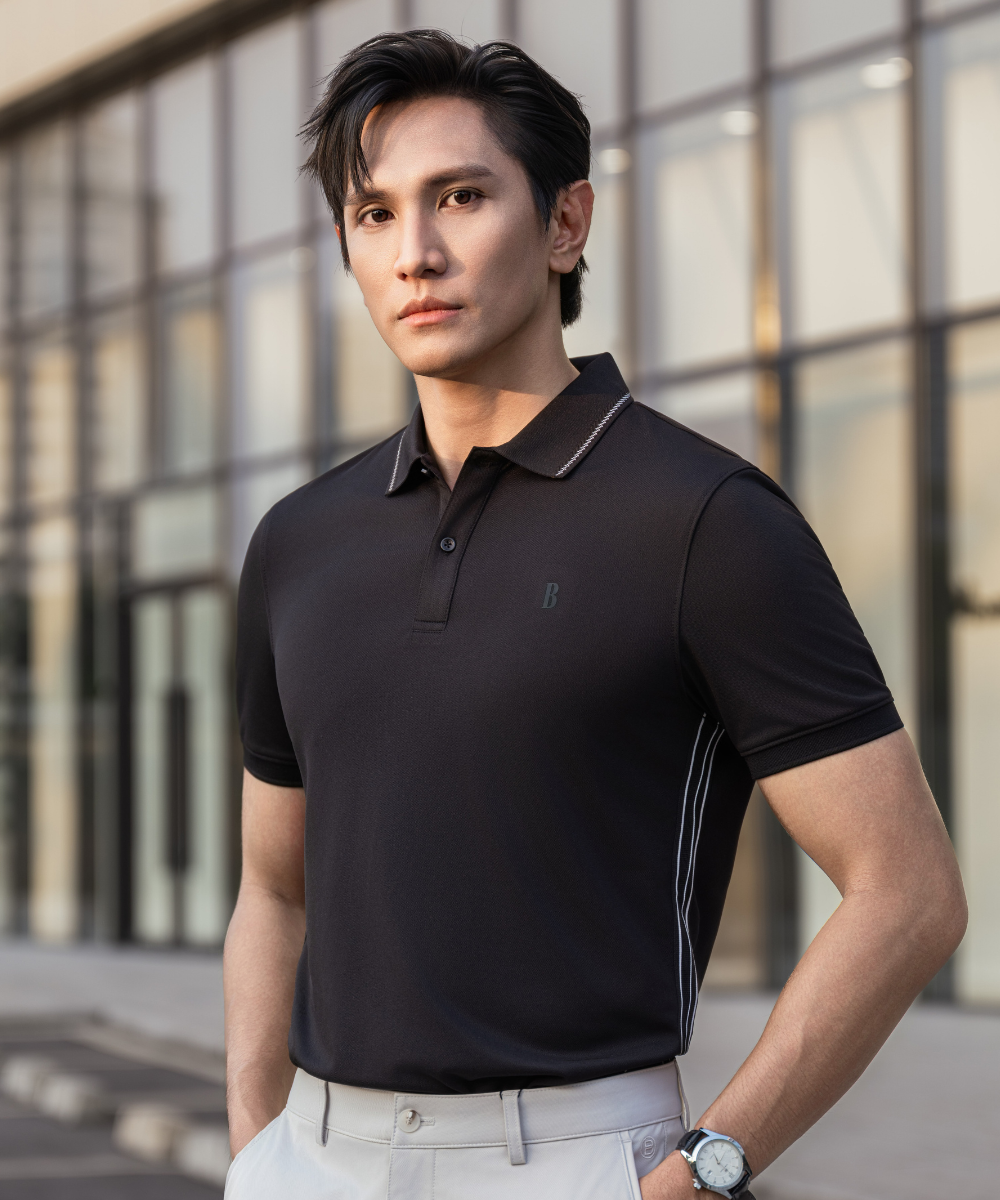 Áo polo thiết kế - 9APCT517DEN