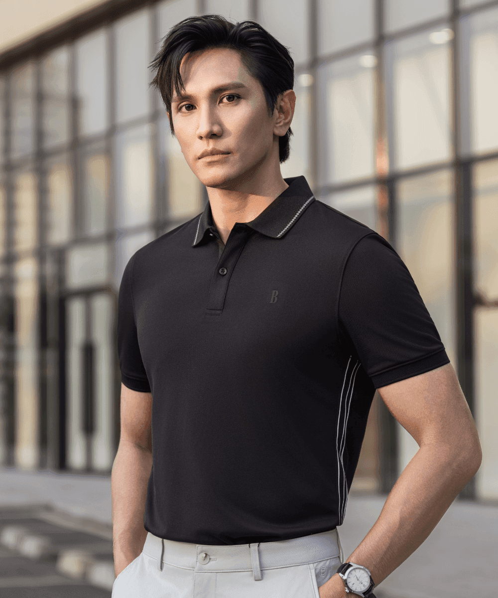 Áo polo thiết kế - 9APCT517DEN