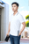 Áo polo nam thể thao in dọc sườn Tezo - 24APCT049