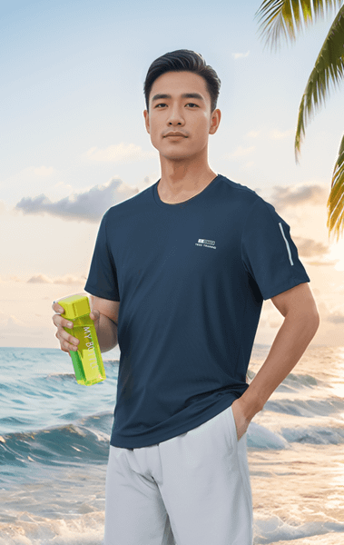 Áo phông nam thể thao ActivePro Tezo - 25APOT041