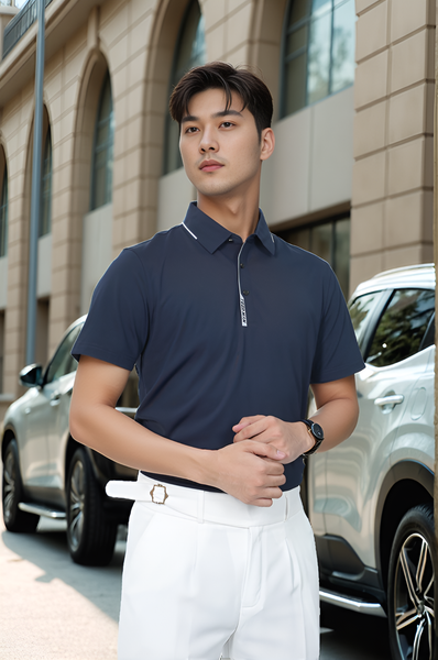 Áo polo nam công nghệ Seamless cao cấp Tezo - 25APCT081