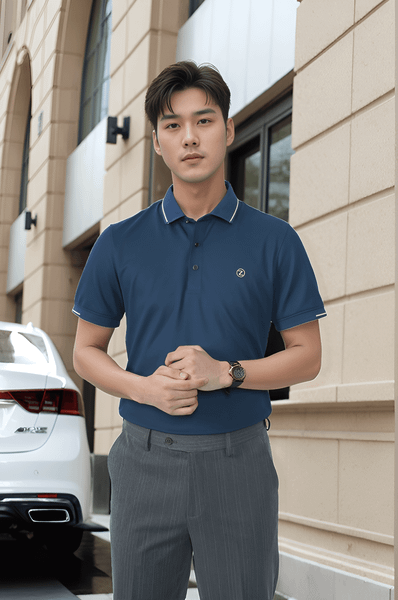 Áo polo nam công nghệ Seamless cao cấp Tezo - 25APCT084