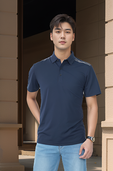 Áo polo nam công nghệ Seamless cao cấp Tezo - 25APCT085