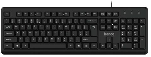 Bàn phím máy tính KENOO K6020 - Màu Đen