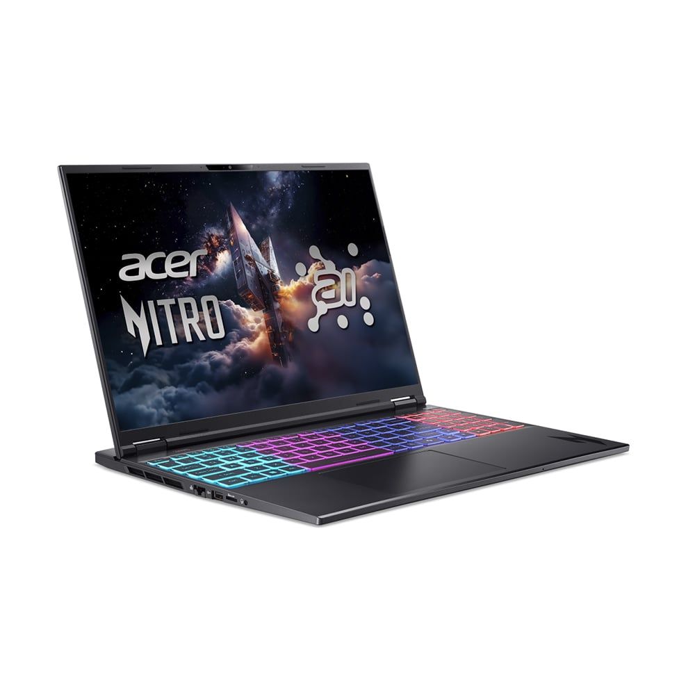 Laptop Acer Gaming Nitro 16 AI ProPanel AN16S-61-R193 NH.QXTSV.001 (AMD Ryzen AI 9 365 | RTX 5070 8 GB | 16 inch 2K+ 180Hz | 16GB | 512GB | Win 11 | Đen)