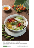  MENU TRƯA + TỐI 