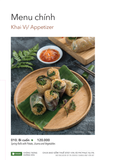  MENU TRƯA + TỐI 