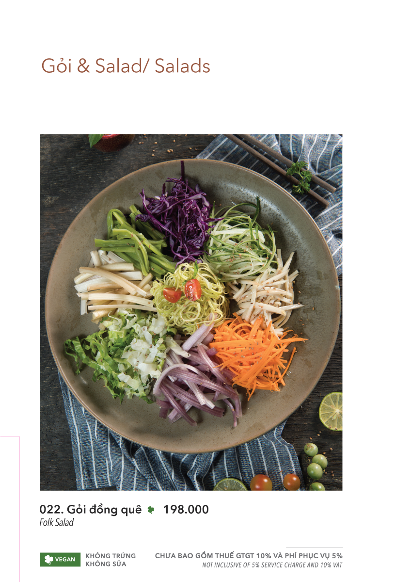  MENU TRƯA + TỐI 