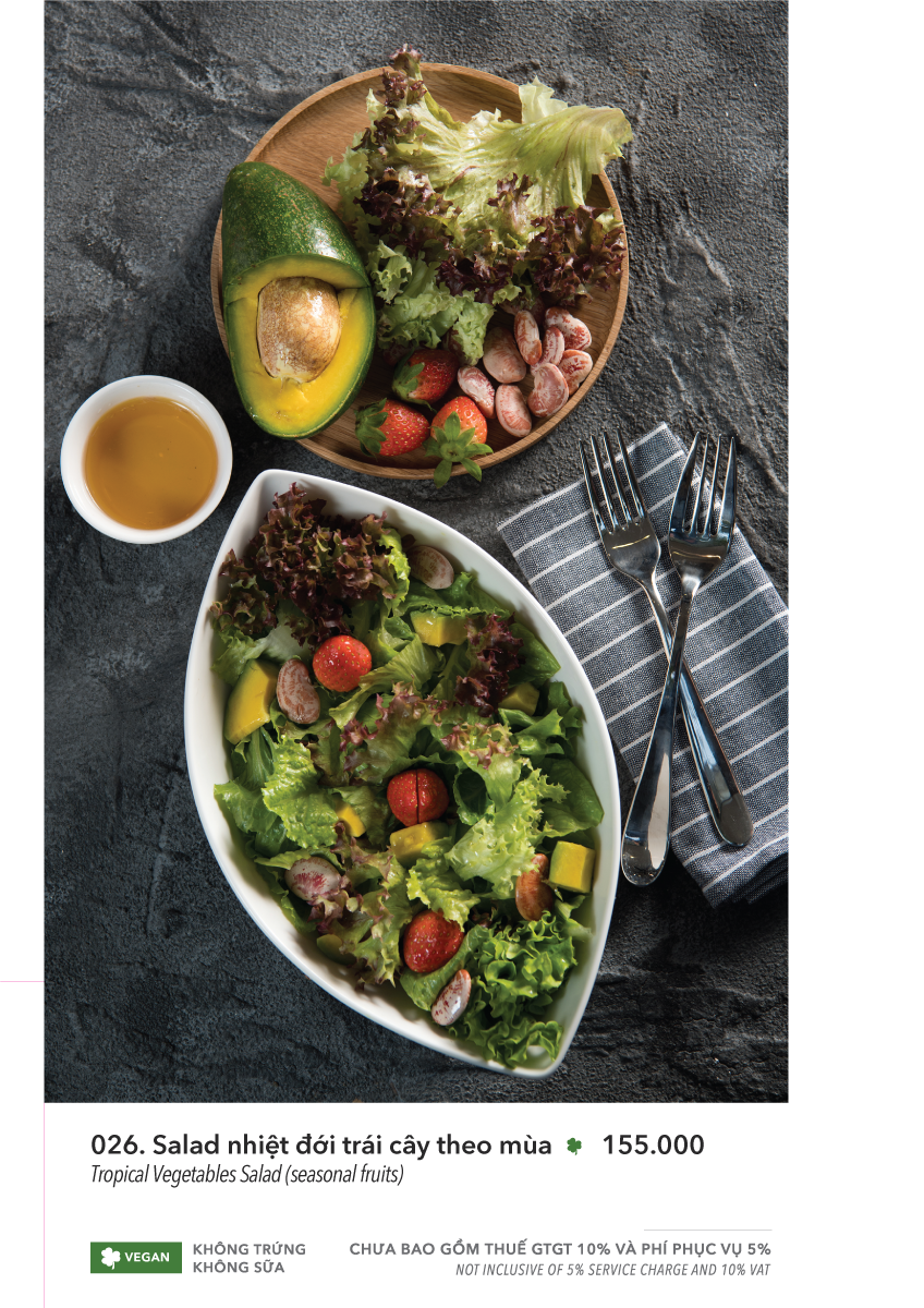 MENU TRƯA + TỐI 
