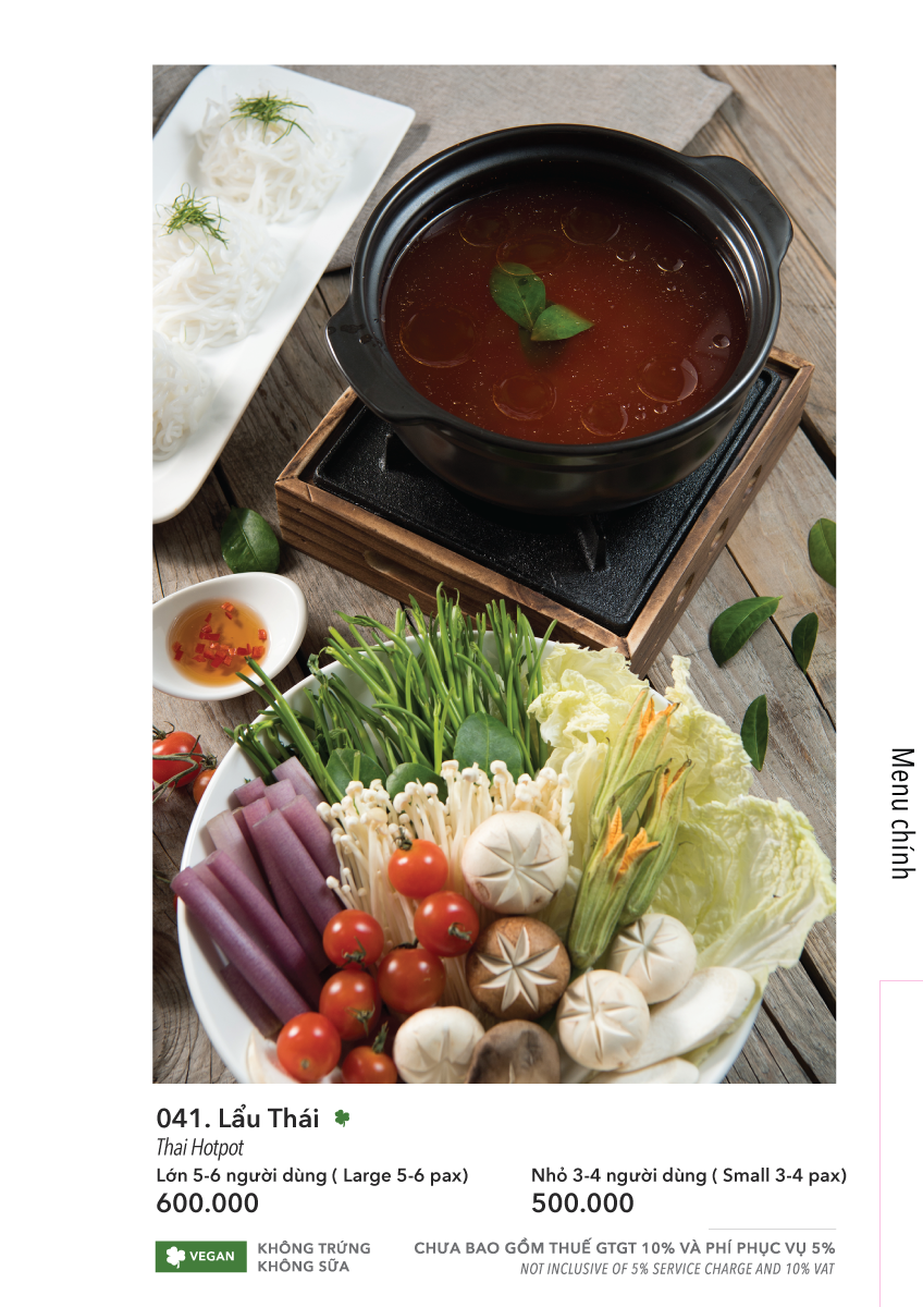  MENU TRƯA + TỐI 