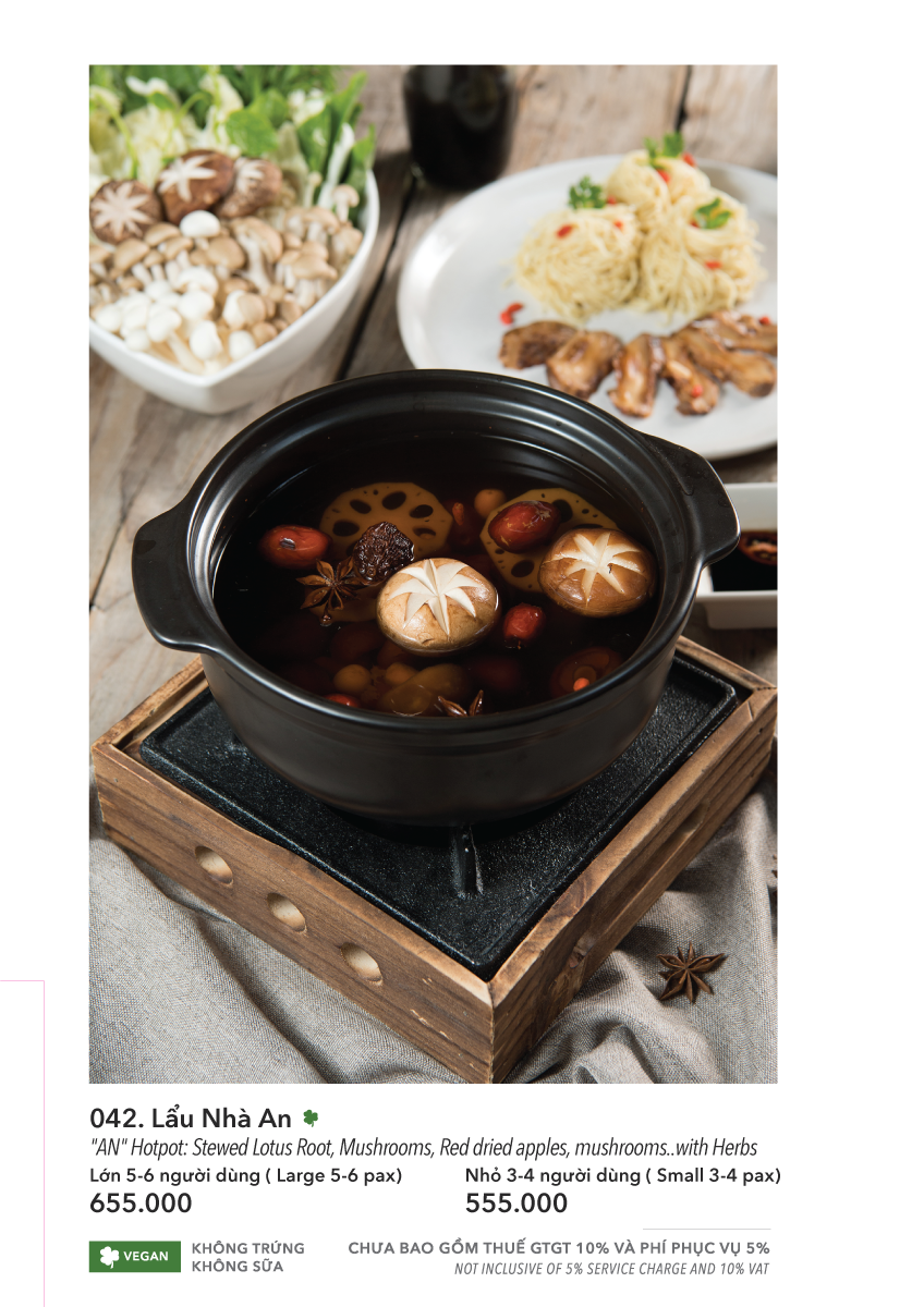  MENU TRƯA + TỐI 