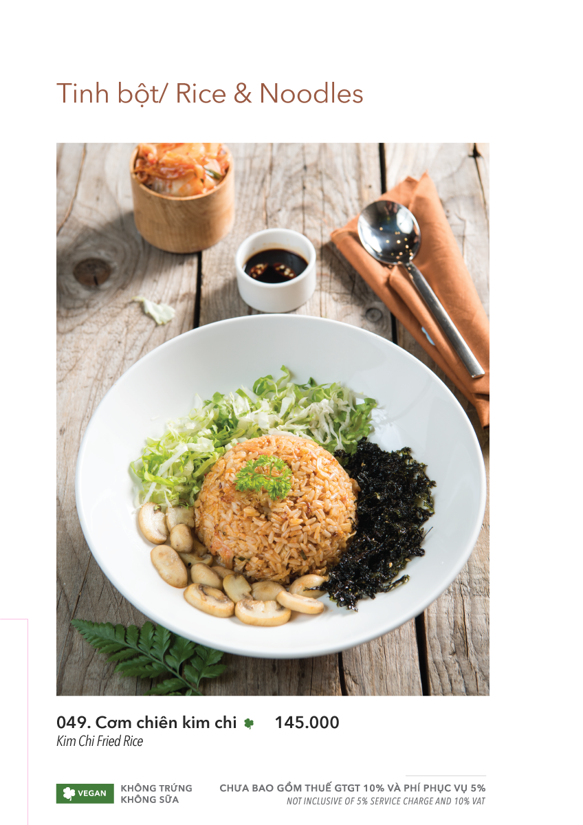 MENU TRƯA + TỐI 