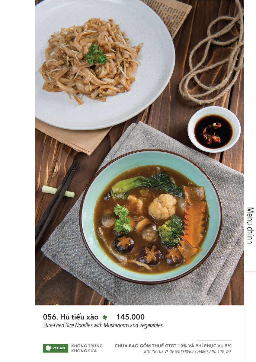  MENU TRƯA + TỐI 