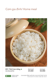  MENU TRƯA + TỐI 