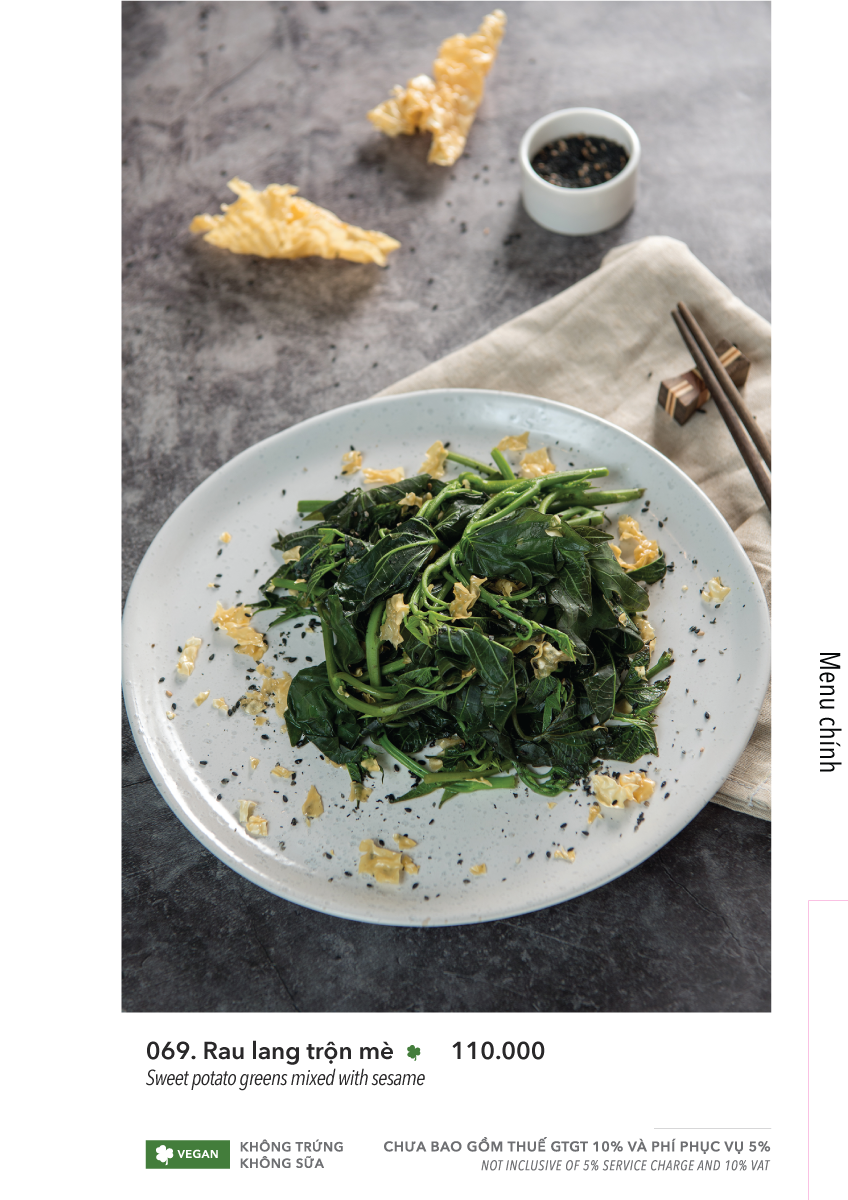  MENU TRƯA + TỐI 