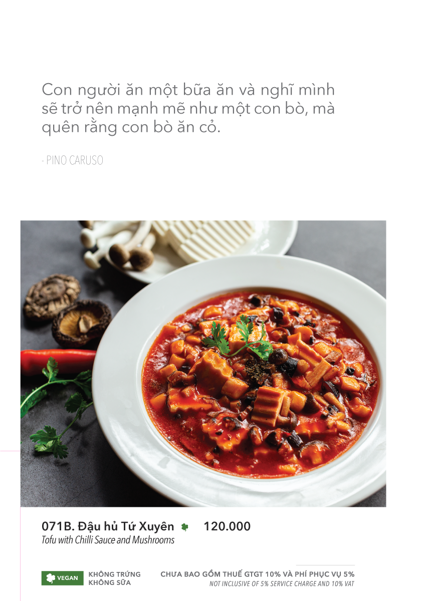  MENU TRƯA + TỐI 