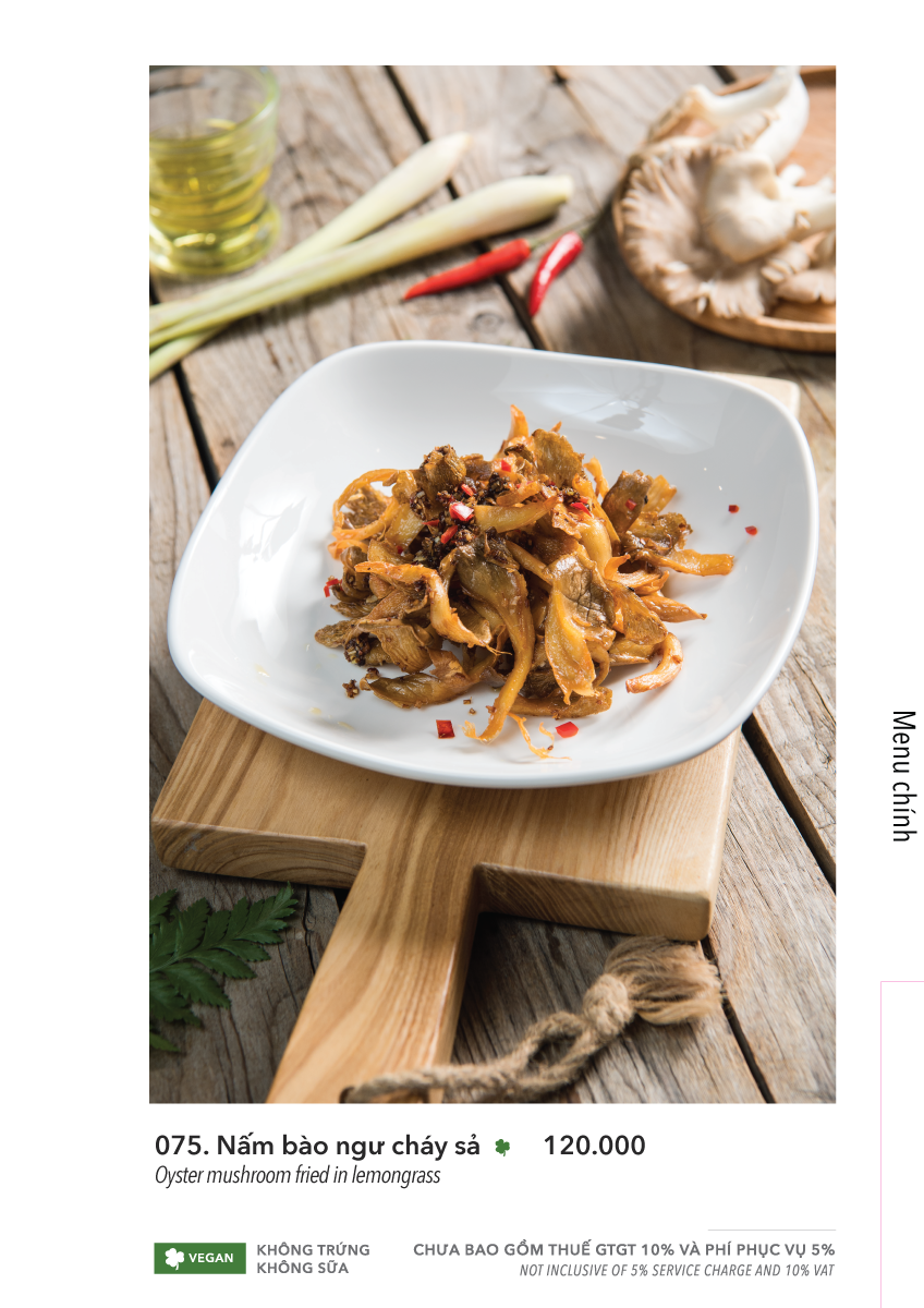  MENU TRƯA + TỐI 