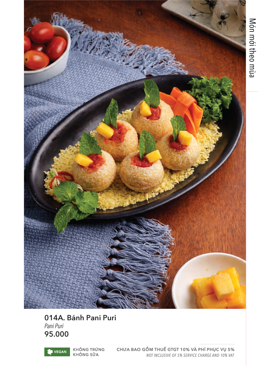  MENU TRƯA + TỐI 
