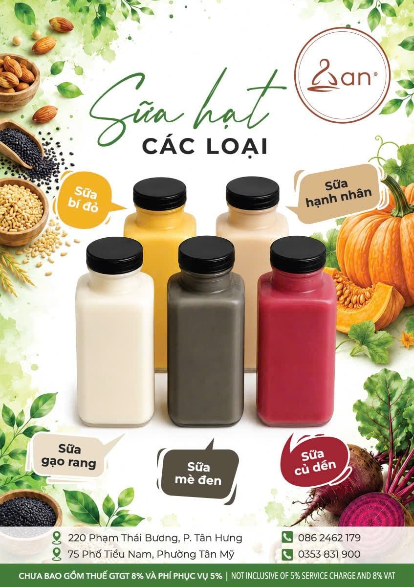  MENU NƯỚC 