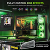Asiahorse Matrix Pro ARGB Case Fan, 3-Zone Controlled Light，4 side Infinite Mirror Light