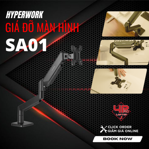 Giá đỡ màn hình HyperWork Core Arm