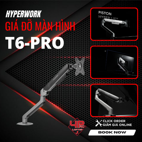 Giá đỡ màn hình Humanmotion T6 Pro - 2025