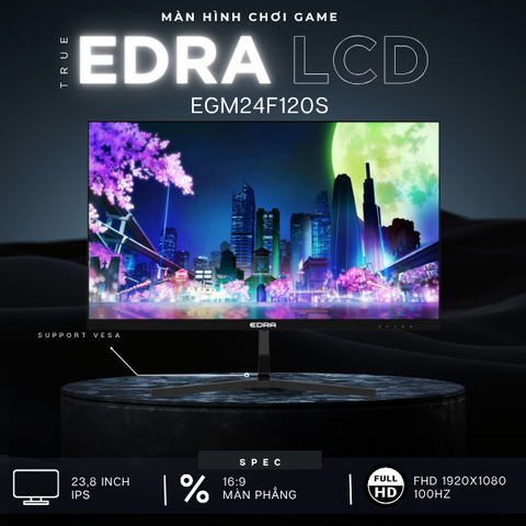 Màn hình gaming EDRA EGM22F100H 24 inch FullHD 120hz