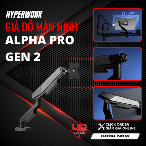Giá đỡ màn hình / Tay Arm màn hình HyperWork HyperWork Alpha Pro 2