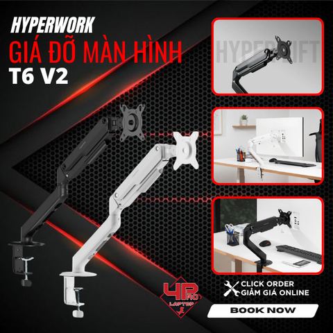 Giá đỡ màn hình Hyperwork T6 V2