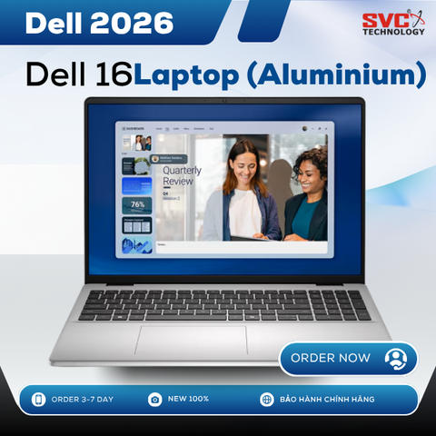 Dell 16 Alumium Core 7 150U RAM 16GB SSD 1TB 15,6 inch QHD+Touch Win 11