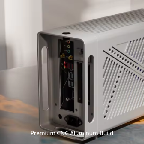 ANYITX Unibody CNC Aluminum SFF ITX Case – High Compatibility, Premium Sandblasted Anodized Finish