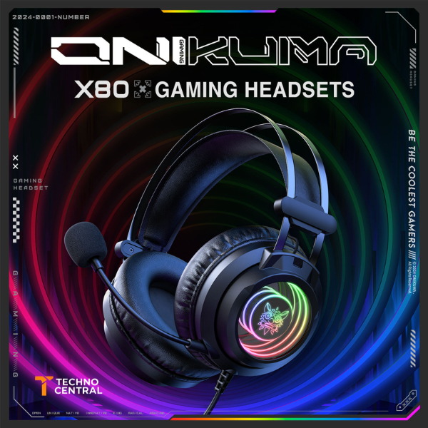 ONIKUMA X80 - TAI NGHE 7.1 SURROUND - CHỐNG ỒN