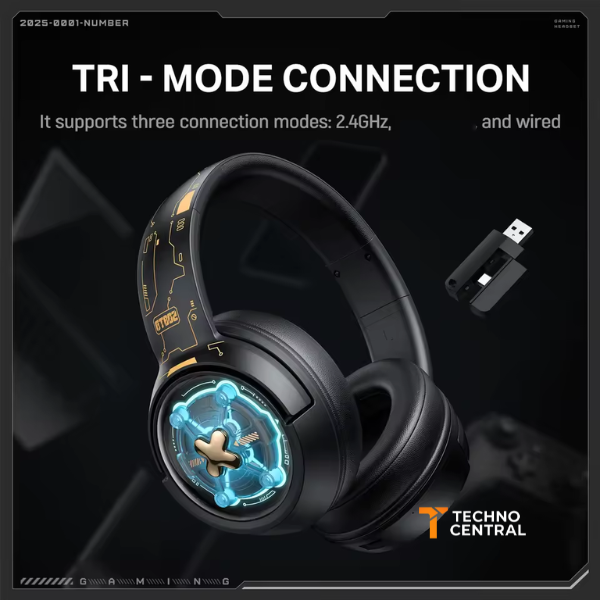 ONIKUMA GT802 - 3 CHẾ ĐỘ ÂM THANH NỔI CHỐNG TIẾNG ỒN 2,4G , USB TYPE_C