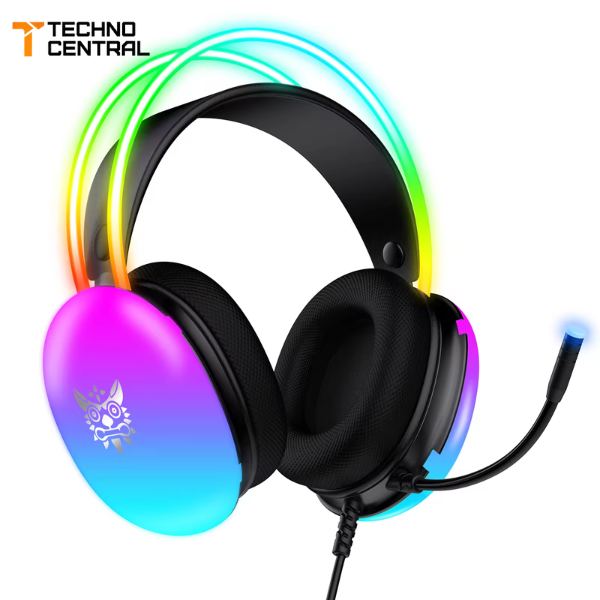 ONIKUMA X25 - TAI NGHE GAMING CHỤP TAI SIÊU ÊM LED RGB MIC CHỐNG ỒN CÓ DÂY 3.5MM - USB + 3.5MM