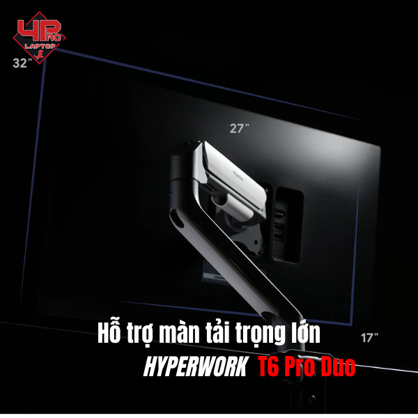 Giá đỡ màn hình Hyperwork T6 Pro Duo