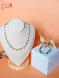  Bộ Ngọc Trai và Tourmaline Xanh 