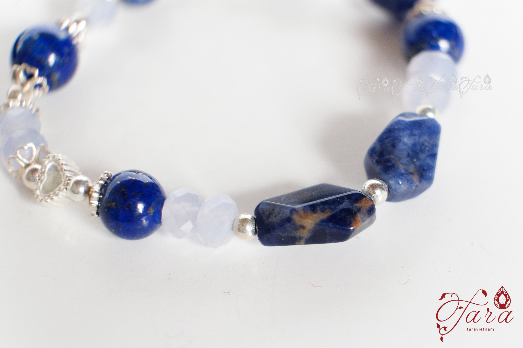  Vòng Lapis Lazuli và Mã Não Xanh 