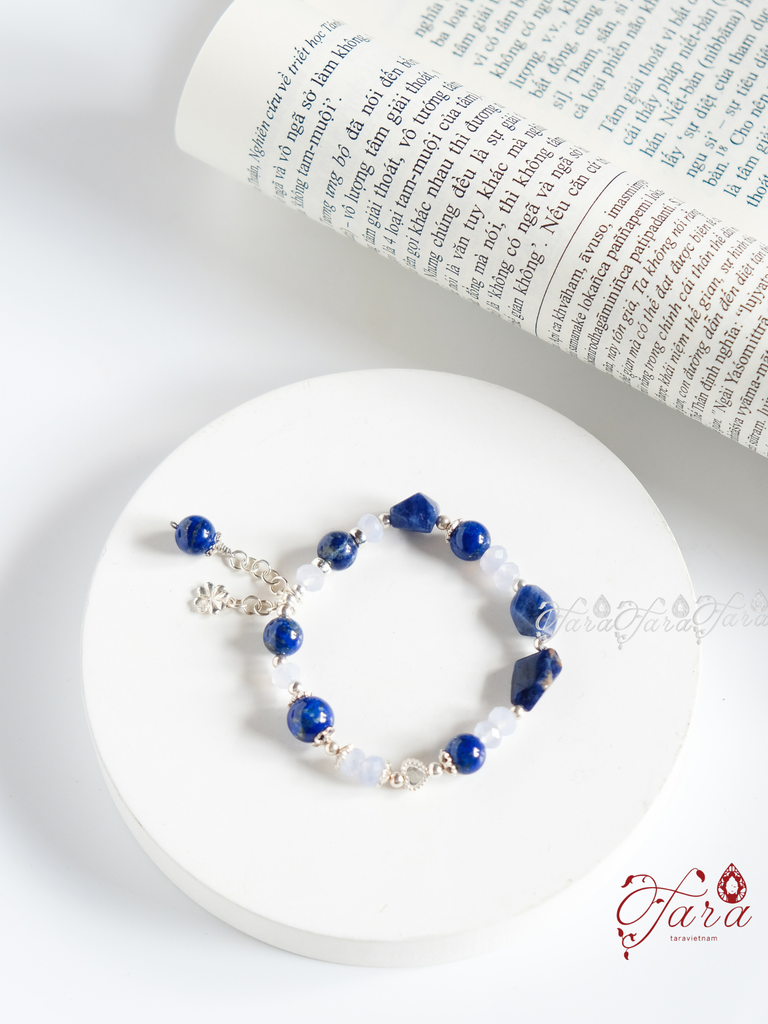  Vòng Lapis Lazuli và Mã Não Xanh 