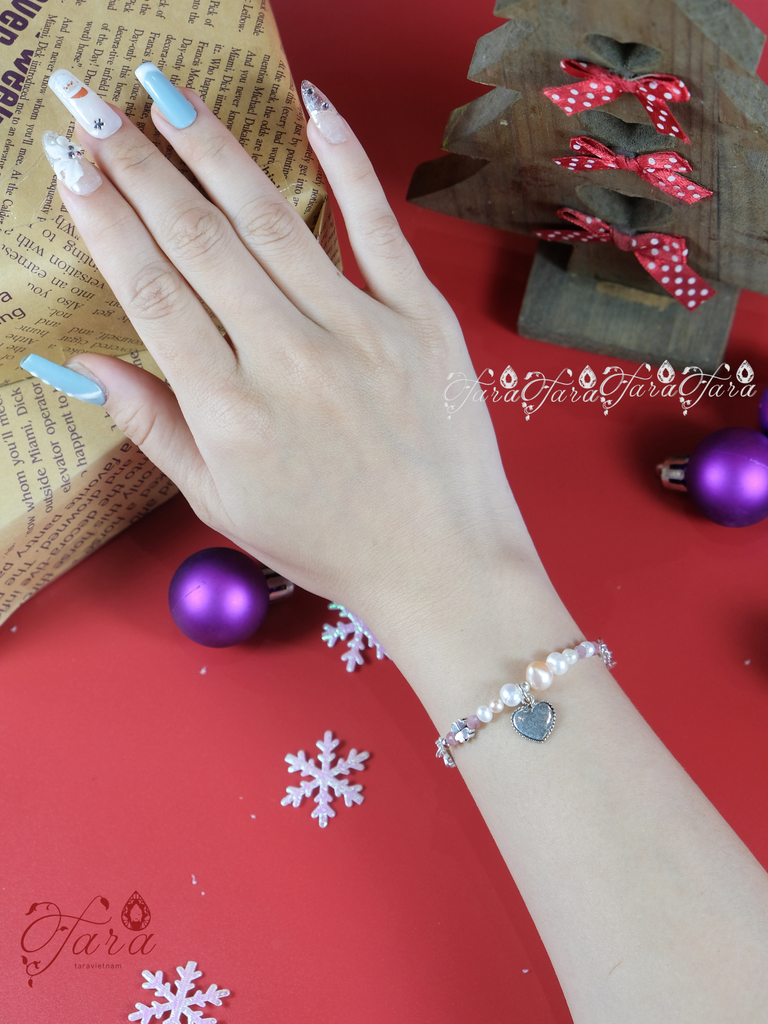  Vòng Tourmaline và Ngọc Trai 