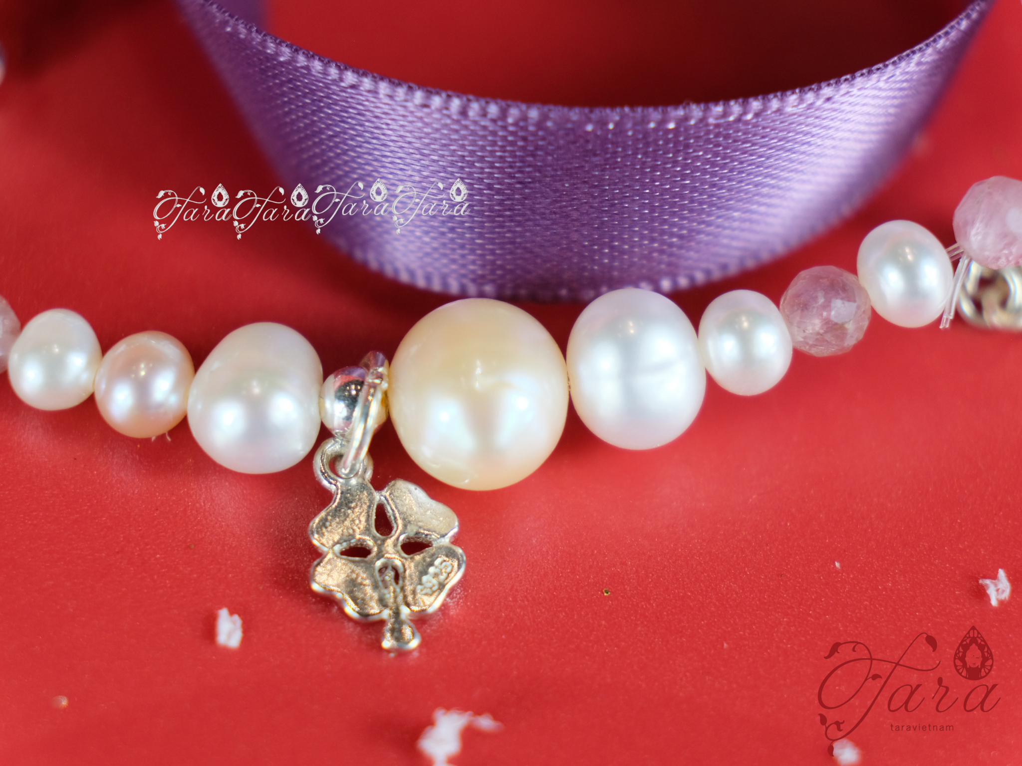  Vòng Tourmaline và Ngọc Trai 