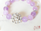  Vòng Kunzite và Thạch Anh Tím 