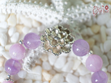  Vòng Kunzite và Thạch Anh Tím 