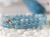 Vòng Aquamarine Quấn Dây 