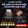 COMBO Bố Nồi BRT GEN 2 + Lò Xo Nồi BRT Dành Cho Exciter 135 4S, Cải Thiện Hiệu Năng Tăng Tốc Tối Đa - Kèm Phần Quà Siêu Hấp Dẫn