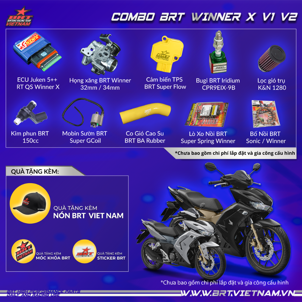  Combo PXL BRT dành cho Winner X / V2 / Sonic 