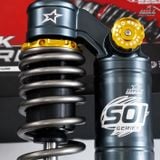  Phuộc sau BRT BEAT FI / MIO 3 310mm thân Xám 