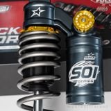  Phuộc sau BRT BEAT FI / MIO 3 310mm thân Xám 